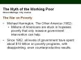 The Myth of the Working Poor Steven Malanga: City Journa