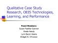 Qualitative Case Study Research, OEIS Technologies