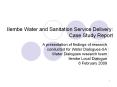 Ilembe Water and Sanitation Service Delivery: Case Stud