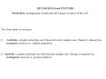 METABOLISM and ENZYMES Metabolism: management of material