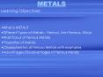 What is METAL? Different Types of Metals   Ferrous