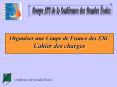 Organiser une Coupe de France des ESC Cahier des charges P