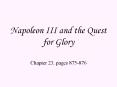 Napoleon III and the Quest for Glory Chapter 23, page
