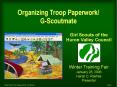Organizing Troop Paperwork/ G-Scoutmate Girl Scouts of th