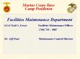 Marine Corps Base Camp Pendleton Facilities Maintenanc