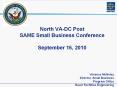 North VA-DC Post SAME Small Business Conference Septembe