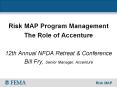 Risk MAP Program Management The Role of Accenture 12t