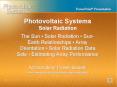 Photovoltaic Systems Solar Radiation The Sun   Sola