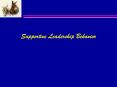 Supportive Leadership Behavior Types of Supportiv