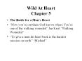 Wild At Heart Chapter 5 The Battle for a Man s Heart  No