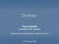 Dizziness Paul Chatrath Consultant ENT Surgeon Barkin