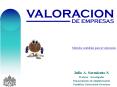 VALORACION DE EMPRESAS M todos contables para la valoraci 