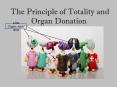The Principle of Totality and Organ Donation Little Organ