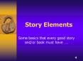 Story Elements Some basics that every good story and/or boo
