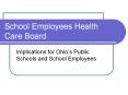 School Employees Health Care Board Implications for Ohio 