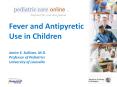 TM Prepared for your next patient. Fever and Antipyretic Us