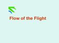Flow of the Flight Flow of the Flight Pre-flight  mos