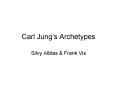 Carl Jung s Archetypes Silvy Alblas & Frank Vis YouTub