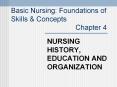 Basic Nursing: Foundations of Skills & Concepts Chapter 