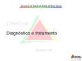 DENGUE Diagn stico e tratamento GVA/SES/SE - MG Grupos d