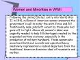 Women and Minorities in WWII Following the United States