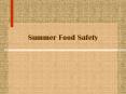 Contents Foodborne Illness Safety Tips Food Safety Picni