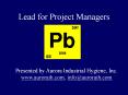 Lead for Project Managers Presented by Aurora Industria