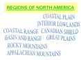 regions of north america coastal plain appalachian mountain
