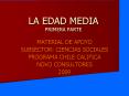 la edad media primera parte material de apoyo subsecto