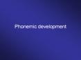 Phonemic development Exemplar theory/view Categorica
