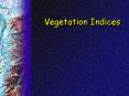 Vegetation Indices Vegetation Indices Topics: What ar