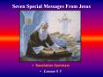 Seven Special Messages From Jesus Revelation Seminars Lesso