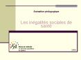 Les in galit s sociales de sant ... Organisation des nation