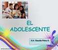 el adolescente e.u. claudia p rez e. adolescencia inicio d