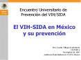 Encuentro Universitario de Prevenci n del VIH/SIDA E