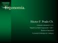 Ergonom a. H ctor F. Prado Ch. Dise ador Industrial U.J.T.