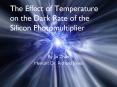 The Effect of Temperature on the Dark Rate of the Silico