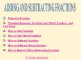 Parts of a Fraction Changing Improper Fractions into Mixe