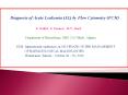Diagnosis of Acute Leukemia (AL) by Flow Cytometry (FCM) S