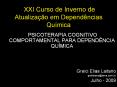 XXI Curso de Inverno de Atualiza  o em Depend ncias Qu mic