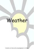 Weather The Seasons The Seasons What type of weather woul