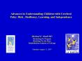 Advances in Understanding Children with Cerebral Palsy: Ris