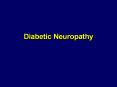 Diabetic Neuropathy Diabetic Neuropathy About 60-70% o