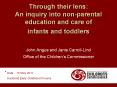 Through their lens: An inquiry into non-parental educatio