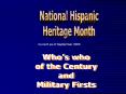 Who s who of the Century and Military Firsts Leon Contreras