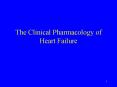 The Clinical Pharmacology of Heart Failure Heart Failur