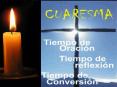 QUINCE RAZONES PARA VIVIR UNA CUARESMA DISTINTA 1) Desp