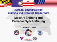 National Capital Region Training and Exercise Consortiu