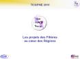 Version 28 avril ... Les projets des Fili res au c ur des 