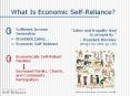 What Is Economic Self-Reliance? Sufficient Income Generatio
